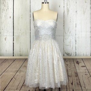 Beaded Sparkle Sequin Formal Wedding Jewel Prom